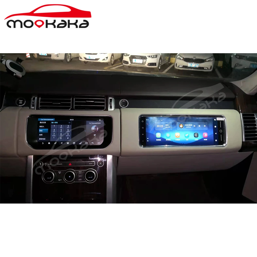 

For Land Rover Range Rover Vogue L405 2016 - 2020 New Style 12.3 Inch Touch Screen Car Co-pilot Multimedia Entertainment Player