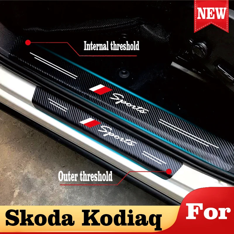 Car Door Sill Decorate Protector Stickers For Skoda Kodiaq PU Leather Car Door Trunk Vinyl Stripe Stickers Threshold Accessories
Car Door Sill Decorate Protector Stickers For Skoda Kodiaq PU Leather Car Door Trunk Vinyl Stripe Stickers Threshold Accessories
