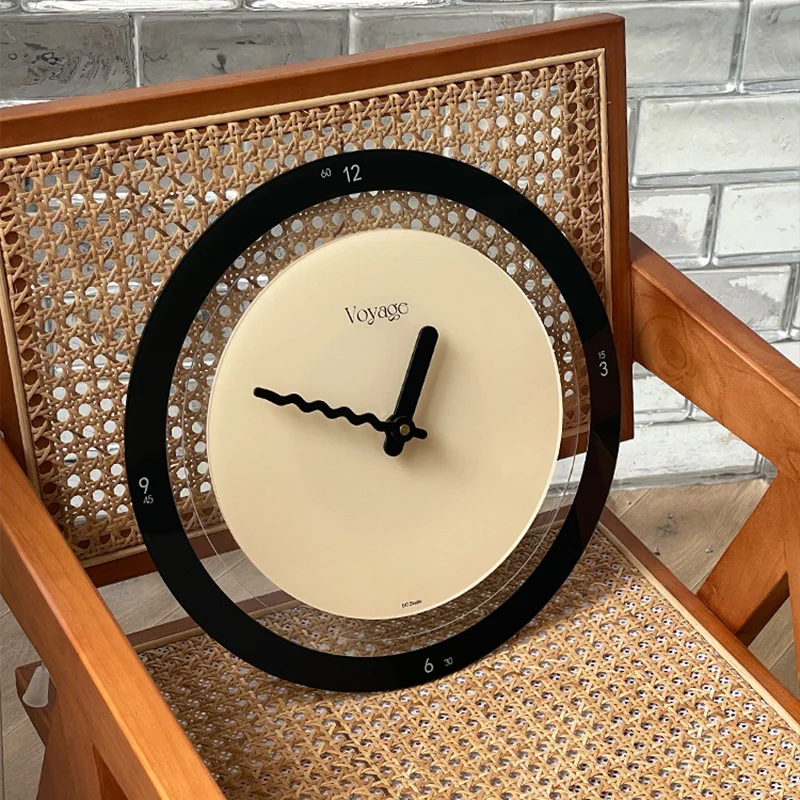 Nordic Modern Acrylic Wall Clock INS Silent Black Frame Cream Quartz Clock Restaurant Cafe Living Room Office Home Decor
Nordic Modern Acrylic Wall Clock INS Silent Black Frame Cream Quartz Clock Restaurant Cafe Living Room Office Home Decor