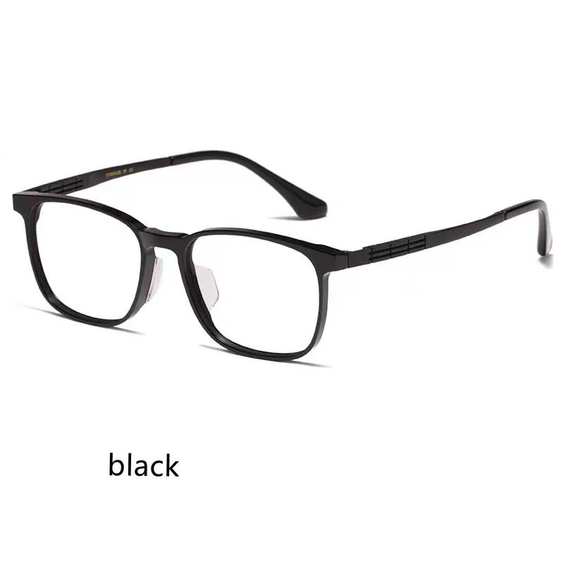 

52mm Men Women Square Eye PC Glasses Frames Unisex Optical Glasses PC Eyeglasses Men Computer Clear Len Eyewears 5019