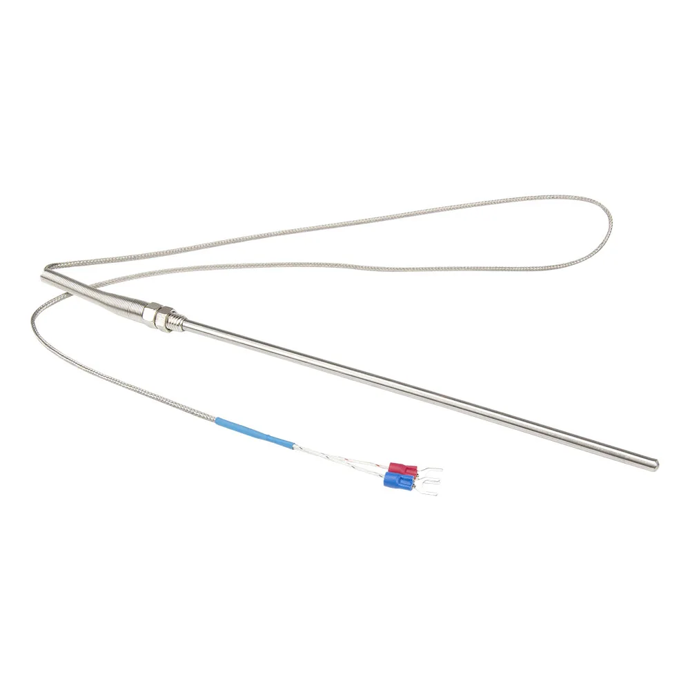 

FTARP07 K type 1m cable 200mm probe head thermocouple temperature sensor M8 thread CA-187