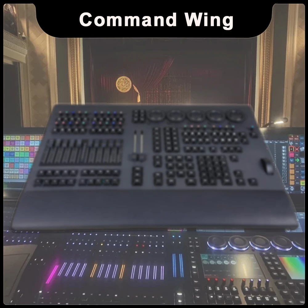 New Stage Lighting Controller Equipment Command Wing Console Professional For DJ Party Christmas Disco Light Show
New Stage Lighting Controller Equipment Command Wing Console Professional For DJ Party Christmas Disco Light Show