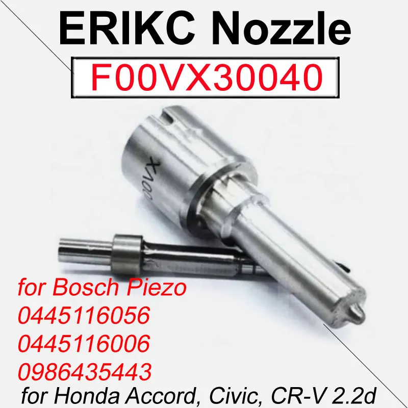 

F00VX30040 Fuel Injector Nozzle Diesel FOOVX30040 for Piezo Honda Accord, Civic, CR-V 2.2d 0445116056 0445116006 0986435443