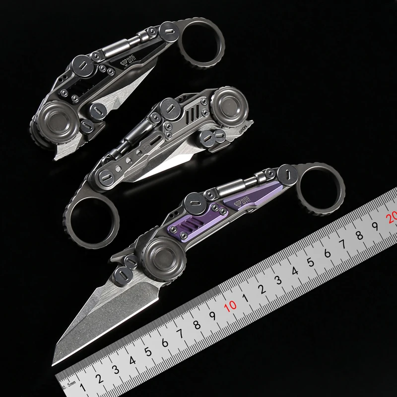 DICORIA NOC MT11 Folding Knife M390 Blade Titanium Alloy Handle Tactical Camping Cutter Pocket Knives Outdoor Knives EDC Tools
DICORIA NOC MT11 Folding Knife M390 Blade Titanium Alloy Handle Tactical Camping Cutter Pocket Knives Outdoor Knives EDC Tools
