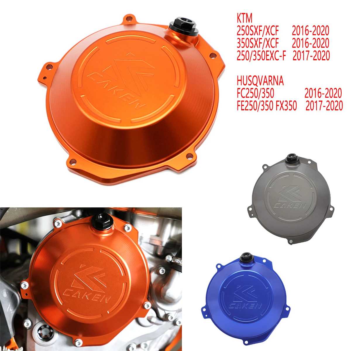 For KTM SXF XC-F XCF EXC-F EXCF HUSQVARNA 250 FC250 350 FE250/ FX350 Motorcycle CNC Aluminum Clutch Protector Engine Guard Cover
For KTM SXF XC-F XCF EXC-F EXCF HUSQVARNA 250 FC250 350 FE250/ FX350 Motorcycle CNC Aluminum Clutch Protector Engine Guard Cover