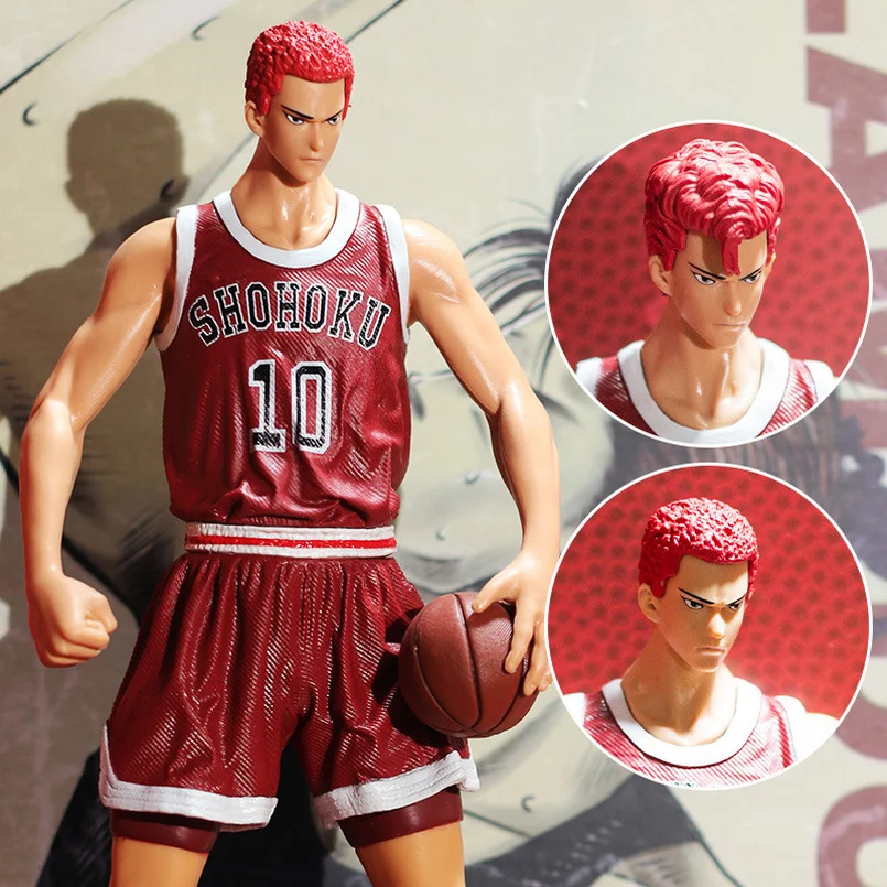 31cm Anime Hanamichi Sakuragi Figure SLAM DUNK Sakuragi Hanamichi PVC Action Figures Collectible Model
31cm Anime Hanamichi Sakuragi Figure SLAM DUNK Sakuragi Hanamichi PVC Action Figures Collectible Model