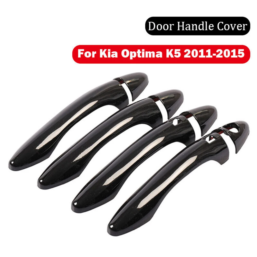 4PCS Smart Black Car Exterior Door Handle Cover Trim Fits For Kia Optima K5 2011-2015 Black ABS Car Auto Exterior Accessories
4PCS Smart Black Car Exterior Door Handle Cover Trim Fits For Kia Optima K5 2011-2015 Black ABS Car Auto Exterior Accessories