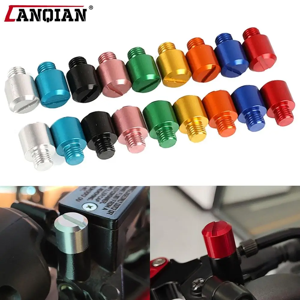 Motorcycle CNC M8*1.25 CNC Rear View Mirrors Hole Plug Screws Cap Universal For YAMAHA YZF HONDA CB CBR DUCATI SUZUKI KAWASAKI
Motorcycle CNC M8*1.25 CNC Rear View Mirrors Hole Plug Screws Cap Universal For YAMAHA YZF HONDA CB CBR DUCATI SUZUKI KAWASAKI