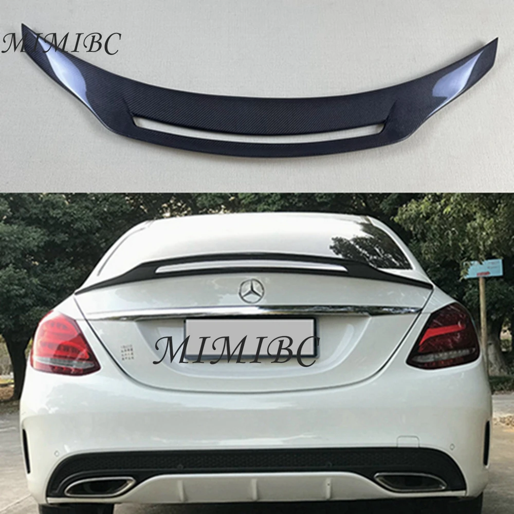FOR Mercedes-Benz C-Class W205 4Door sedan GT Style Carbon Fiber Rear Spoiler Trunk Wing 2013-2022 FRP Forged carbon
FOR Mercedes-Benz C-Class W205 4Door sedan GT Style Carbon Fiber Rear Spoiler Trunk Wing 2013-2022 FRP Forged carbon
