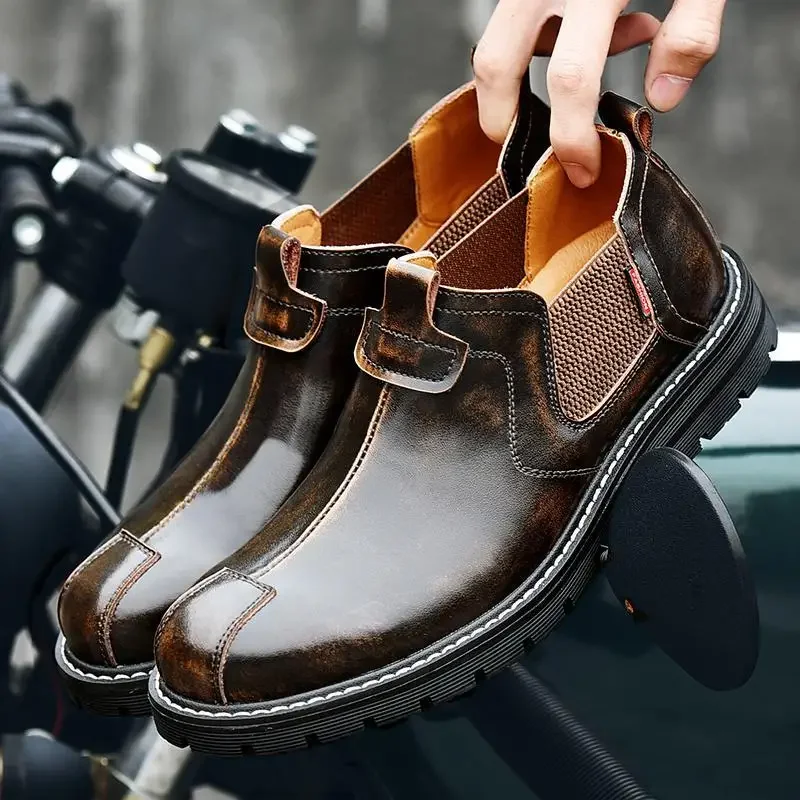 Casual Student Youth Soft Bottom Leather Shoes Men's Black Business Formal Wear British Style Wedding
Casual Student Youth Soft Bottom Leather Shoes Men's Black Business Formal Wear British Style Wedding