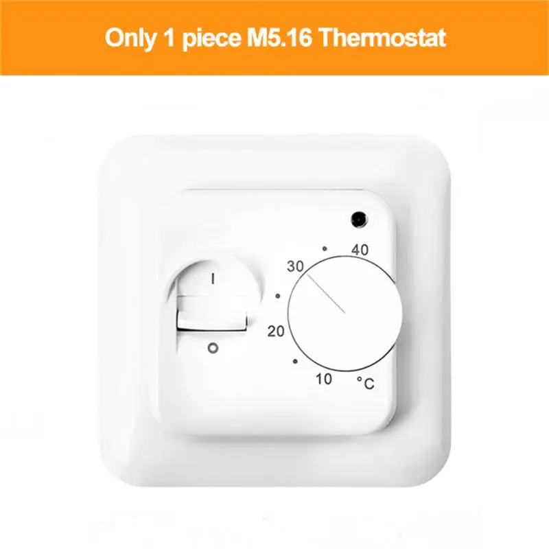 

HEAT 220V 16A Mechanical Manual Thermostat Temperature Controller for Warm Floor Heating System