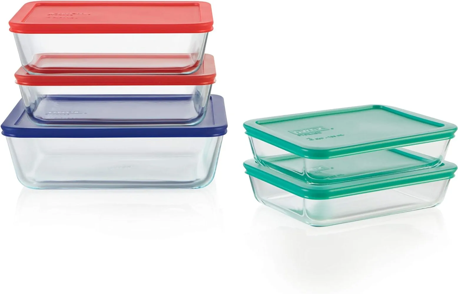 Pyrex Simply Store Food Storage Container Set with BPA-Free Lid, Rectangular Glass Storage Containers, Dishwasher, Microwave and
Pyrex Simply Store Food Storage Container Set with BPA-Free Lid, Rectangular Glass Storage Containers, Dishwasher, Microwave and