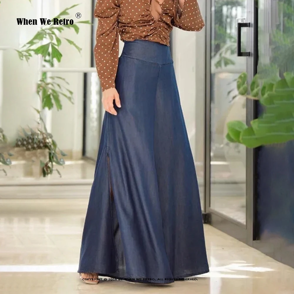 2023 Spring New Retro High Waist Split Slim Floor Length Skirt Street Womens Skirt Vintage Women's A-line Denim Skirts RS885
2023 Spring New Retro High Waist Split Slim Floor Length Skirt Street Womens Skirt Vintage Women's A-line Denim Skirts RS885