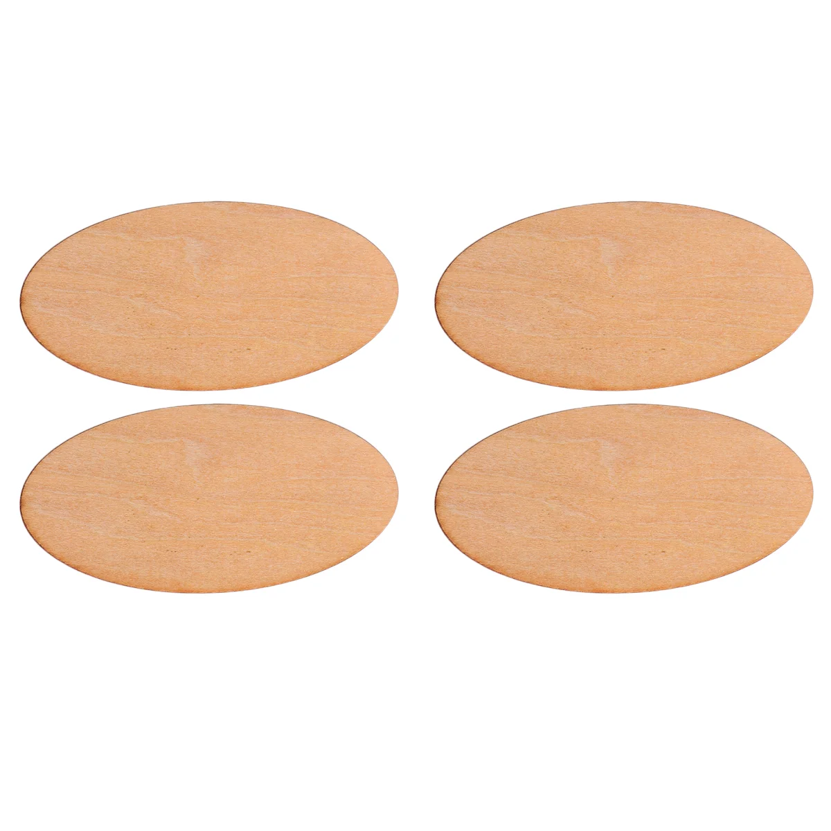

Wood Oval Cutouts Unfinished Wood Shapes Pieces Wood Discs Slices Oval Wood Embellishments Diy Craft