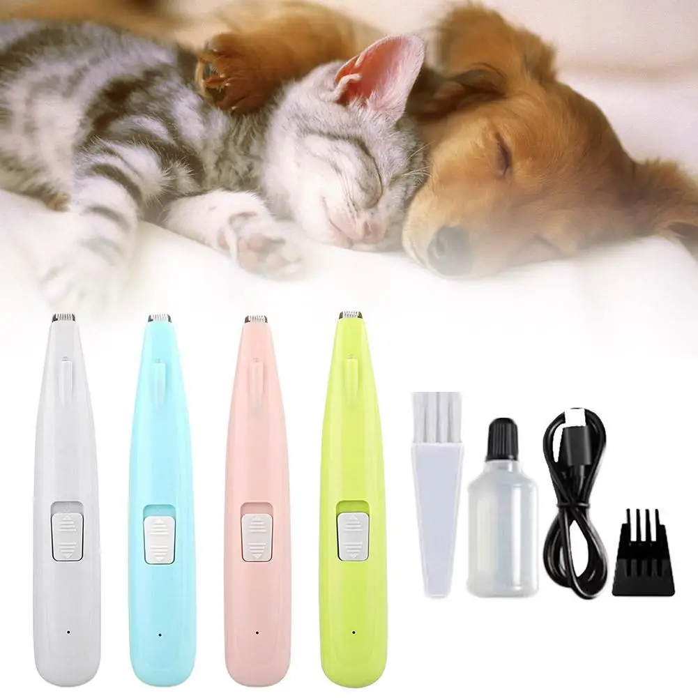 

Cat foot shaver special dog hair shaver fader pet electric mute scissors claw electric pushing cat pedicure artifact S7K9