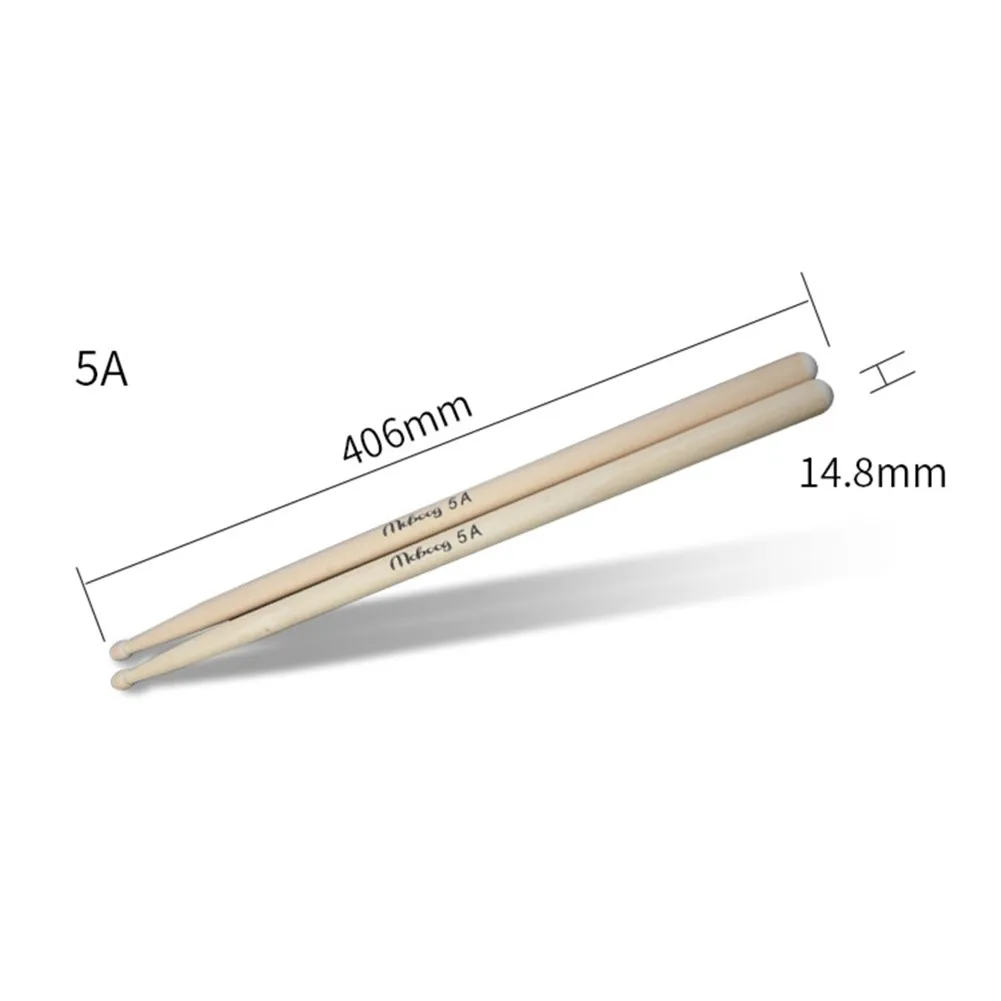 1 Pair Moboog 5A Drum Sticks High Quality Maple Wood Drumsticks Percussion Accessories Maple 406mm X 14.8mm Natural Finish
1 Pair Moboog 5A Drum Sticks High Quality Maple Wood Drumsticks Percussion Accessories Maple 406mm X 14.8mm Natural Finish