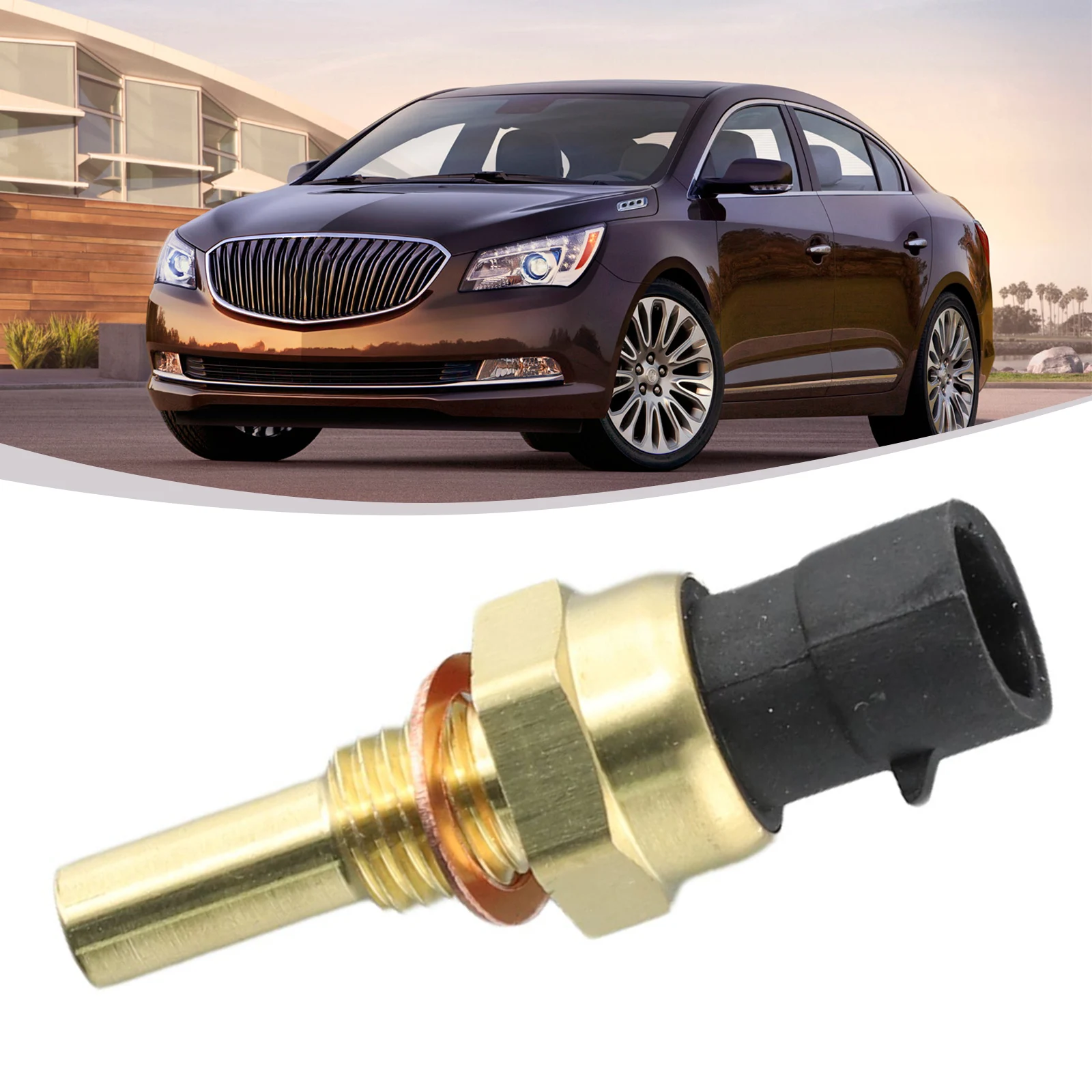 Coolant Temperature Temp Sensor For Chevrolet For Avalanche 5.3L 2007-2010 1500 5.3L 2003-2006 For Cobalt 2.2L 2005-2008 2010
Coolant Temperature Temp Sensor For Chevrolet For Avalanche 5.3L 2007-2010 1500 5.3L 2003-2006 For Cobalt 2.2L 2005-2008 2010
