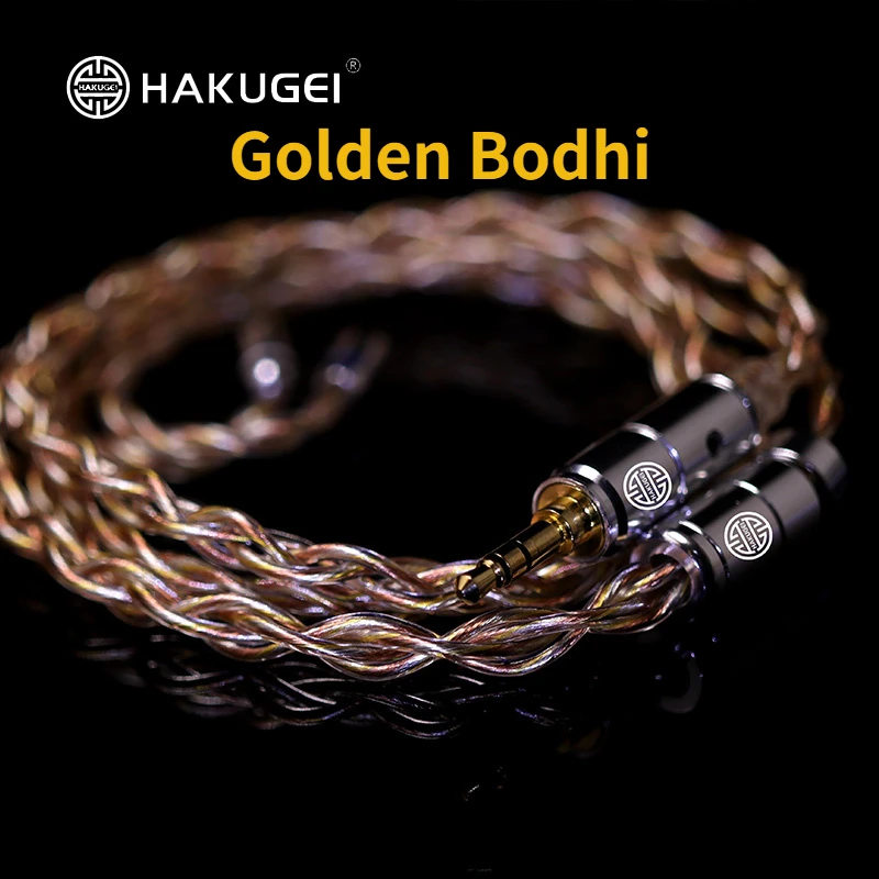 Кабель HAKUGEI Golden Bodhi Gold Wisdom, 3 элемента, 30 ядер, 22AWG, 0,78 мм, кабель MMCX QDC UE для обновления
Кабель HAKUGEI Golden Bodhi Gold Wisdom, 3 элемента, 30 ядер, 22AWG, 0,78 мм, кабель MMCX QDC UE для обновления