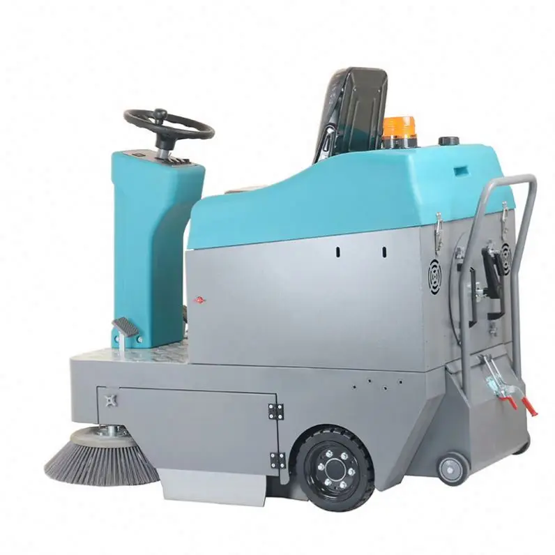 

Zzh Vws1050 Ride On Road Sweeper Floor Cleaning Machine Small Street Industrial Sidewalk Automatic