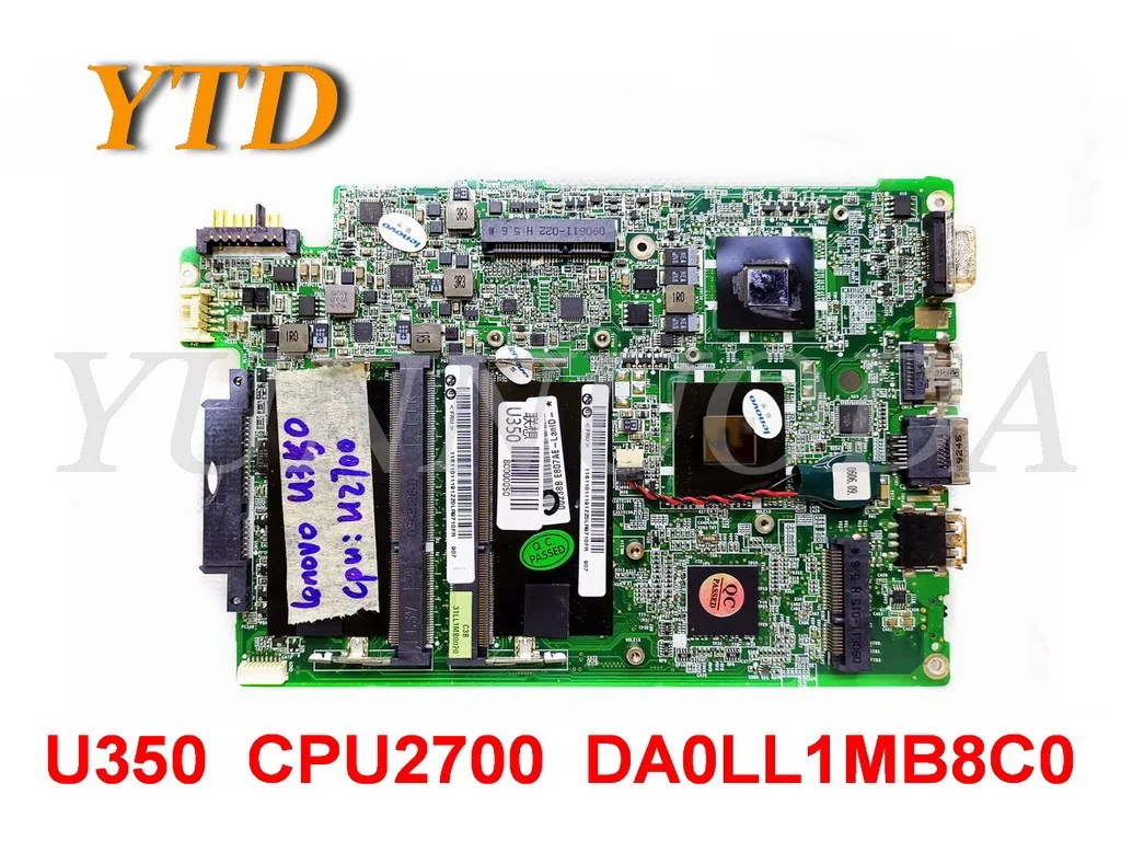 Original for Lenovo U350 laptop motherboard U350 CPU2700 DA0LL1MB8C0 tested good free shipping
Original for Lenovo U350 laptop motherboard U350 CPU2700 DA0LL1MB8C0 tested good free shipping