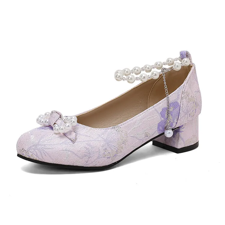 New Children High Heels Girls Party Dance Princess Performance Pearl Dress Student School Moccasins Baby Kids Leather Shoes 2A
New Children High Heels Girls Party Dance Princess Performance Pearl Dress Student School Moccasins Baby Kids Leather Shoes 2A
