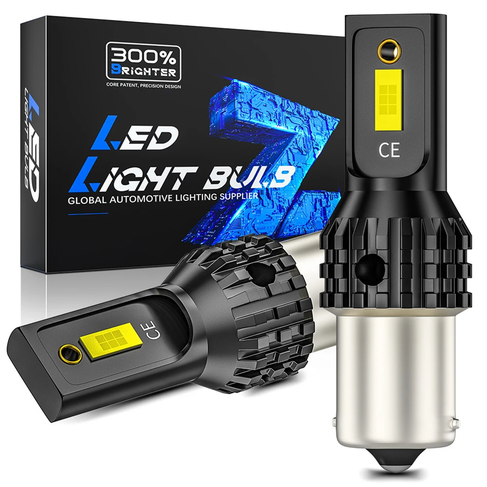 Car Turn Signal Brake Light 12V 1156/1157/T25/T20/T15 IP65 Signal Lamp 1157 Led Bulb 3570 SMD1156 Ba15s Replacement Parts
Car Turn Signal Brake Light 12V 1156/1157/T25/T20/T15 IP65 Signal Lamp 1157 Led Bulb 3570 SMD1156 Ba15s Replacement Parts