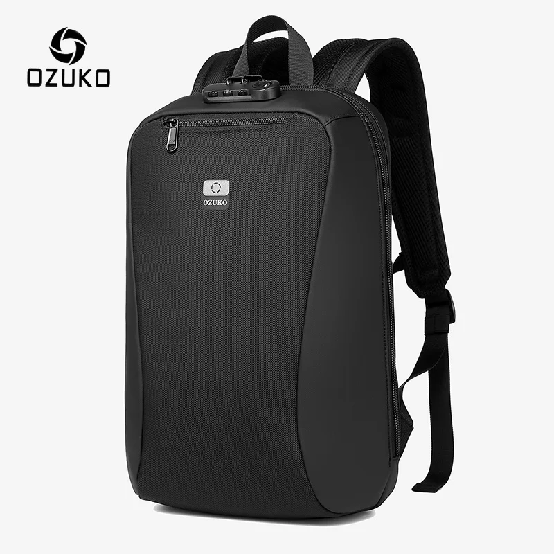 

OZUKO Anti theft Backpack Men Waterproof Laptop Fit 15.6inch Male Travel Bag School s for Teenager Mochila New