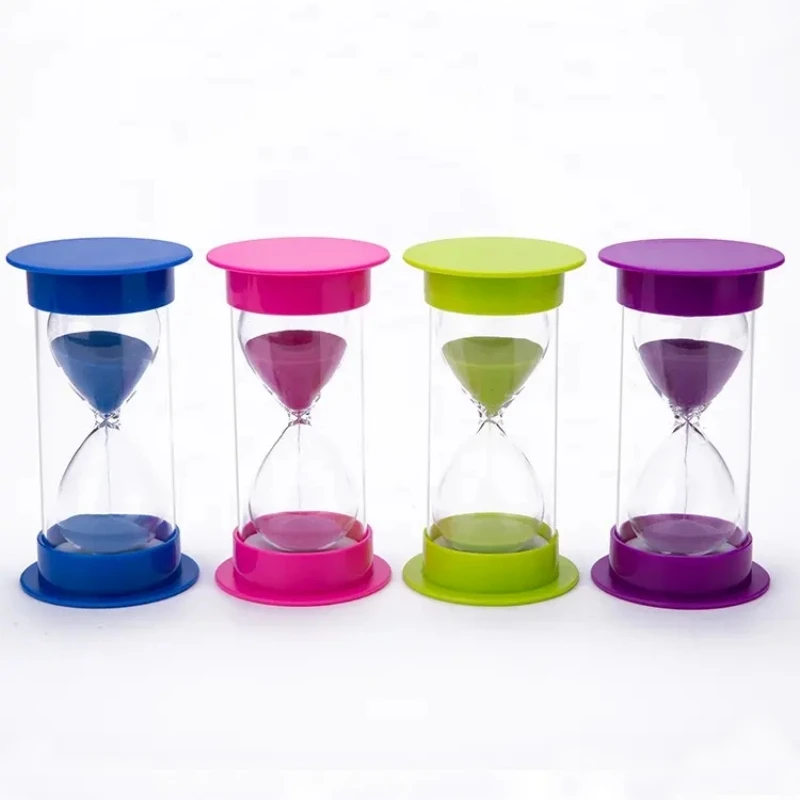 30 Minutes Colorful Hourglass Home Decoration Kitchen Accessories Children's Sandglass Timer Desktop Creative Decompression Toys
30 Minutes Colorful Hourglass Home Decoration Kitchen Accessories Children's Sandglass Timer Desktop Creative Decompression Toys
