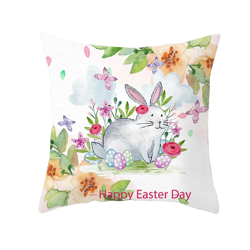Happy Easter Pillowcase Bunny Throw Pillow Cover Easter Bunny Eggs Pillowcase Cushion Cover Easter Decoration 2023
Happy Easter Pillowcase Bunny Throw Pillow Cover Easter Bunny Eggs Pillowcase Cushion Cover Easter Decoration 2023