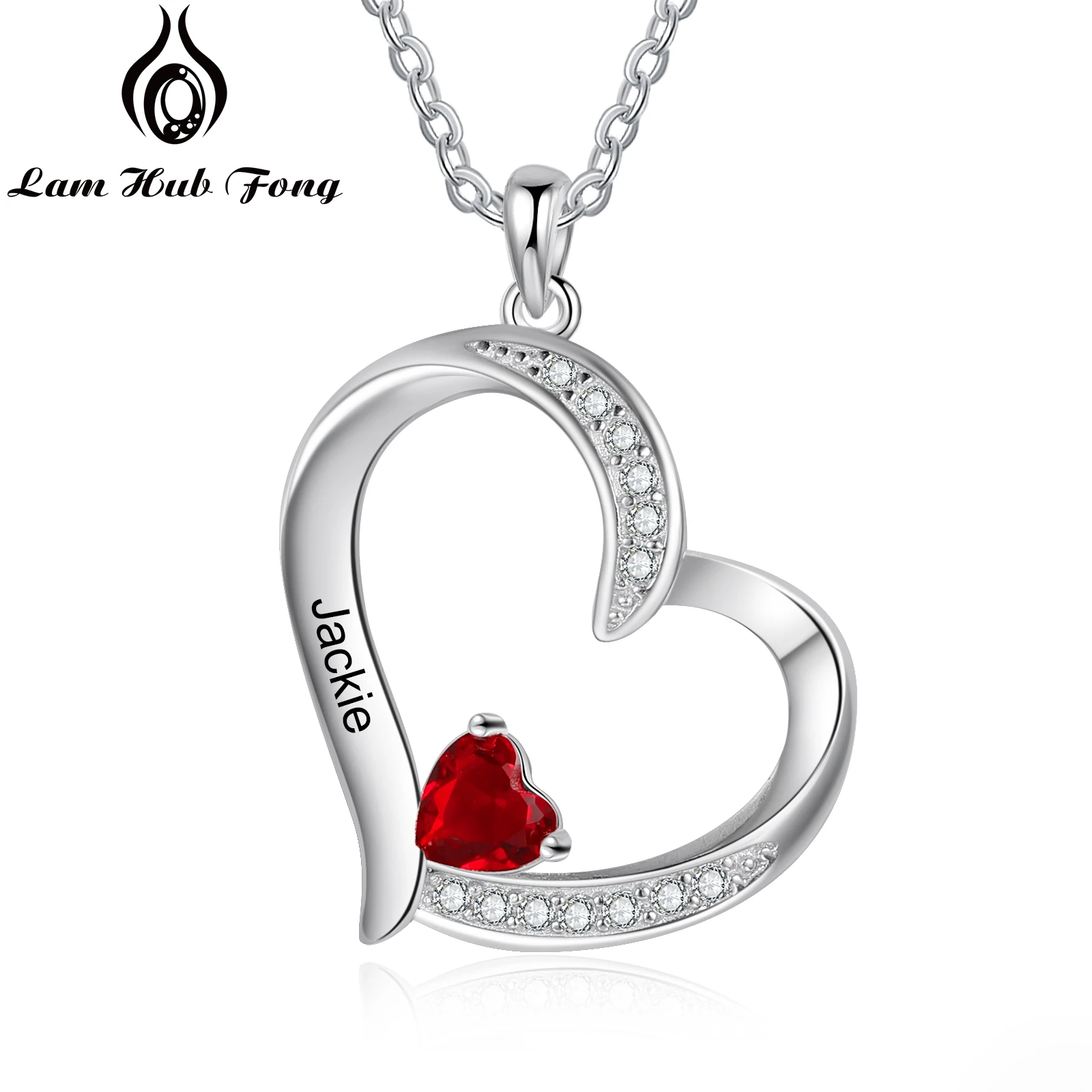 Mothers Day Gift Love Heart Pendant Necklaces for Women Grandma Garnet Cubic Zirconia Customize Name Jewelry Mom Gift
Mothers Day Gift Love Heart Pendant Necklaces for Women Grandma Garnet Cubic Zirconia Customize Name Jewelry Mom Gift