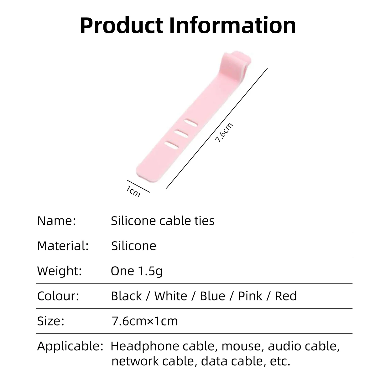 Silicone Cable Organizer Clips Desktop Cable Management Wire Manager Cord Holder USB Charging Data Line Bobbin Winder Marker
Silicone Cable Organizer Clips Desktop Cable Management Wire Manager Cord Holder USB Charging Data Line Bobbin Winder Marker