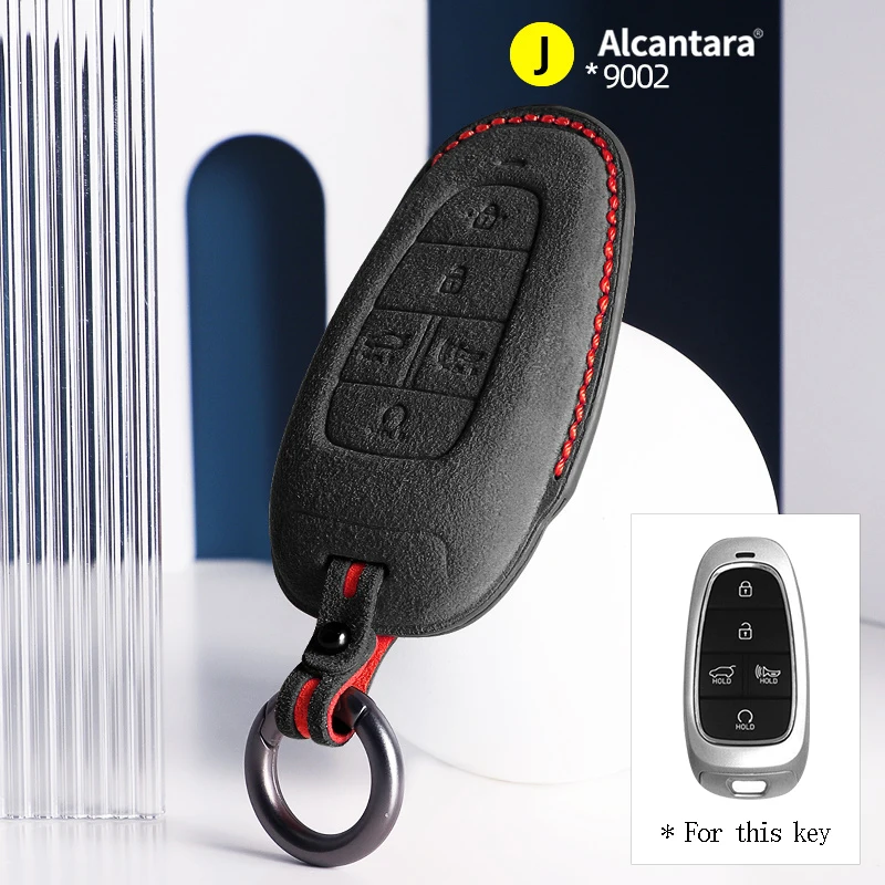 Alcantara Car Key Case Cover Holder Key Shell Buckle For Hyundai Nexo NX4 Tucson 2022 Sonata 2020 Santa Fe 2021 Solaris
Alcantara Car Key Case Cover Holder Key Shell Buckle For Hyundai Nexo NX4 Tucson 2022 Sonata 2020 Santa Fe 2021 Solaris