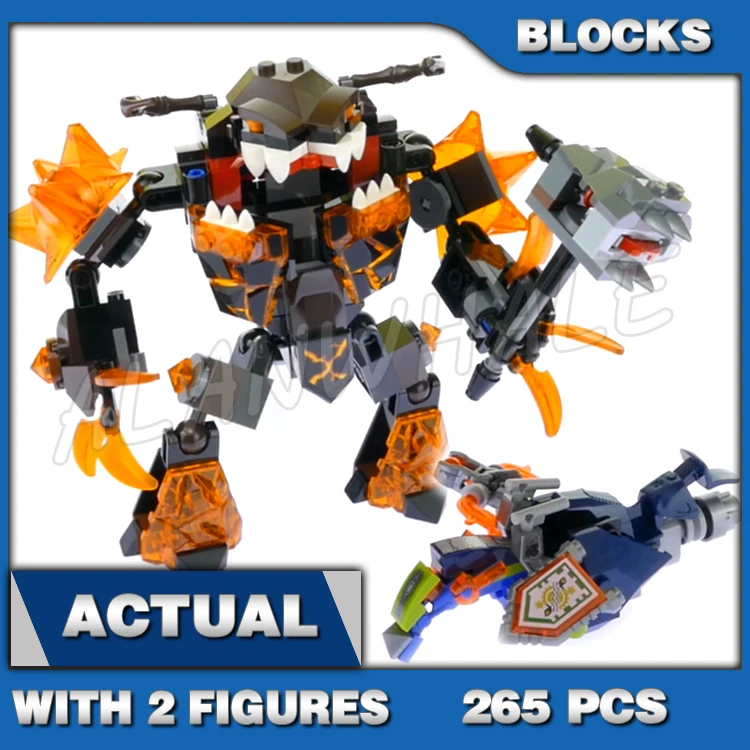 265pcs Nexoes Knights Infernox Monster Mouth Prison captures the Queen 10482 Building Blocks Set Bricks Compatible with Model
265pcs Nexoes Knights Infernox Monster Mouth Prison captures the Queen 10482 Building Blocks Set Bricks Compatible with Model