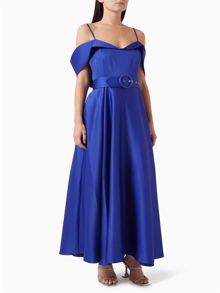 New Product Off-The-Shoulder Plunging Neckline Satin Evening Dress Elegan Open Back Zipper High Slit Party Gowns for Women 2024
New Product Off-The-Shoulder Plunging Neckline Satin Evening Dress Elegan Open Back Zipper High Slit Party Gowns for Women 2024