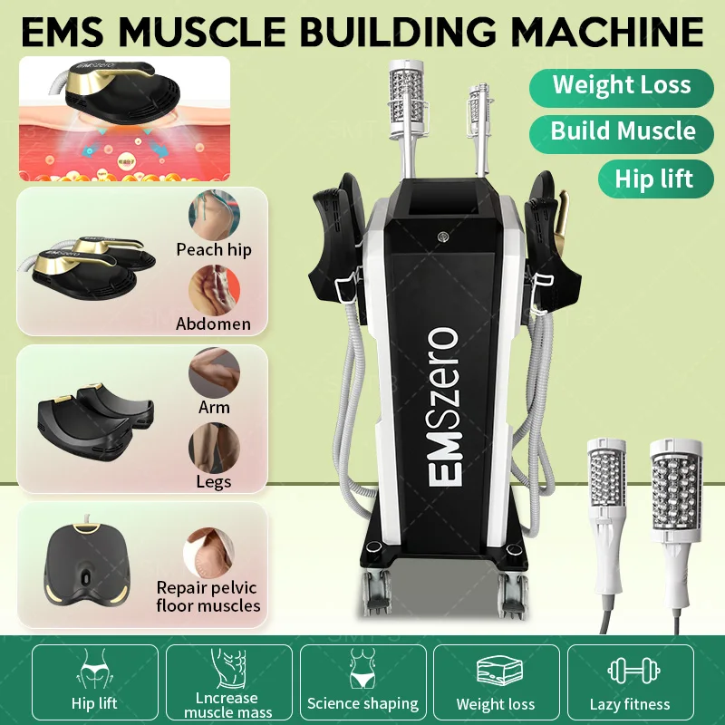 2024 New EMSZERO 2 in 1 Roller Massage Lose Weight Therapy 40K Compressive Micro vibration Vacuum 5D Body slimming Machine
2024 New EMSZERO 2 in 1 Roller Massage Lose Weight Therapy 40K Compressive Micro vibration Vacuum 5D Body slimming Machine