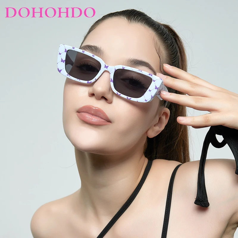 DOHOHDO Narrow Frame Rectangular Y2k Sunglasses Women Men Vintage UV400 Shades Eyewear Outdoor Riding Car Driving Eye Protection
DOHOHDO Narrow Frame Rectangular Y2k Sunglasses Women Men Vintage UV400 Shades Eyewear Outdoor Riding Car Driving Eye Protection
