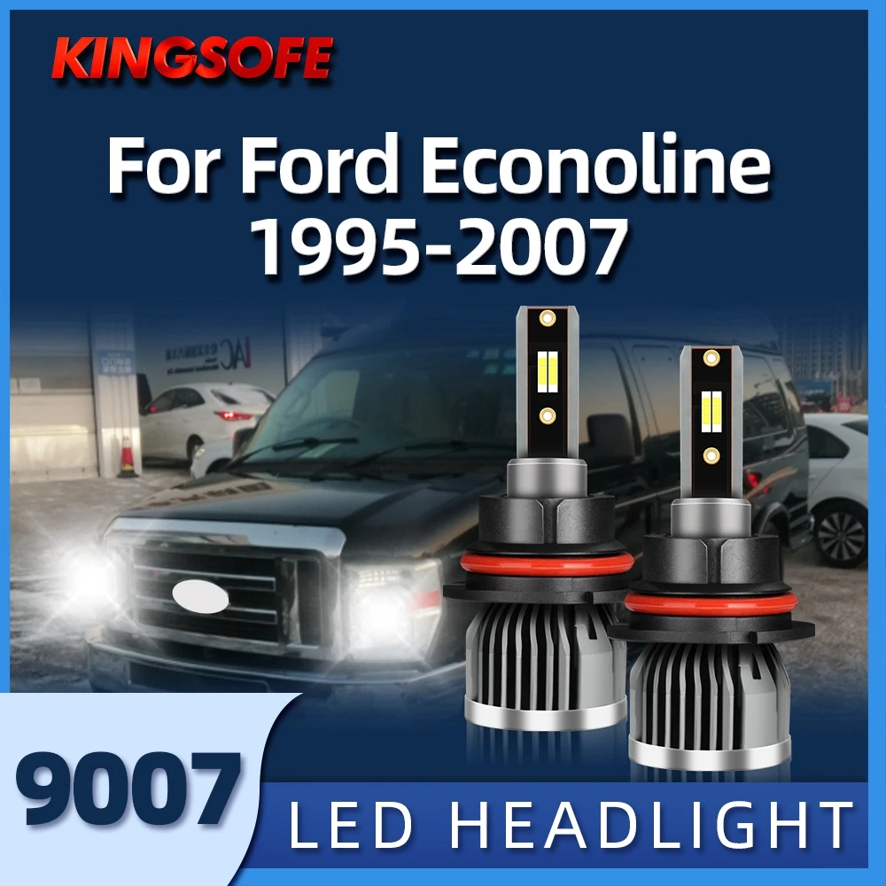KINGSOFE Car Light 9007 Led Headlight Bulb Bright 6000K For Econoline Ford 1995-1999 2000 2001 2002 2003 2004 2005 2006 2007
KINGSOFE Car Light 9007 Led Headlight Bulb Bright 6000K For Econoline Ford 1995-1999 2000 2001 2002 2003 2004 2005 2006 2007