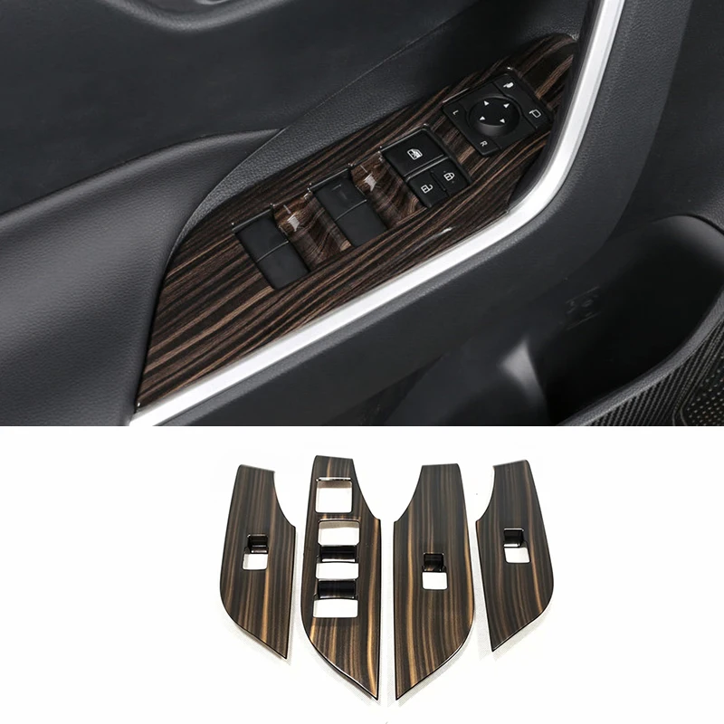 For Toyota RAV4 RAV 4 2019 2020 Glass switch Inner door bowl Trim Cover interior accessories parts ABS plastic Wood grain
For Toyota RAV4 RAV 4 2019 2020 Glass switch Inner door bowl Trim Cover interior accessories parts ABS plastic Wood grain