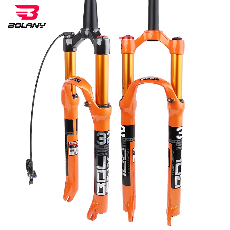 MTB Bicycle Fork Magnesium Alloy Air Suspension 26 27.5 29 Inch 32 HL RL100mm Bike Fork Lockout For Cycling Accessories
MTB Bicycle Fork Magnesium Alloy Air Suspension 26 27.5 29 Inch 32 HL RL100mm Bike Fork Lockout For Cycling Accessories