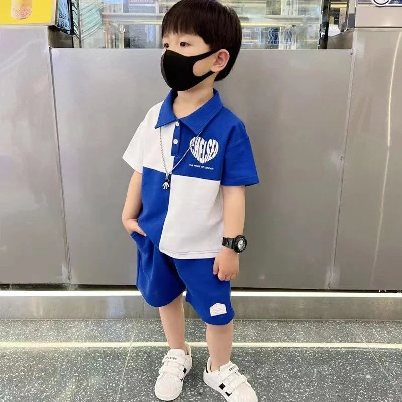 Boys' Summer Suit 2023 New Fashionable Baby Sports Handsome Middle and Small Children's Casual Short Sleeve Two Piece Set
Boys' Summer Suit 2023 New Fashionable Baby Sports Handsome Middle and Small Children's Casual Short Sleeve Two Piece Set