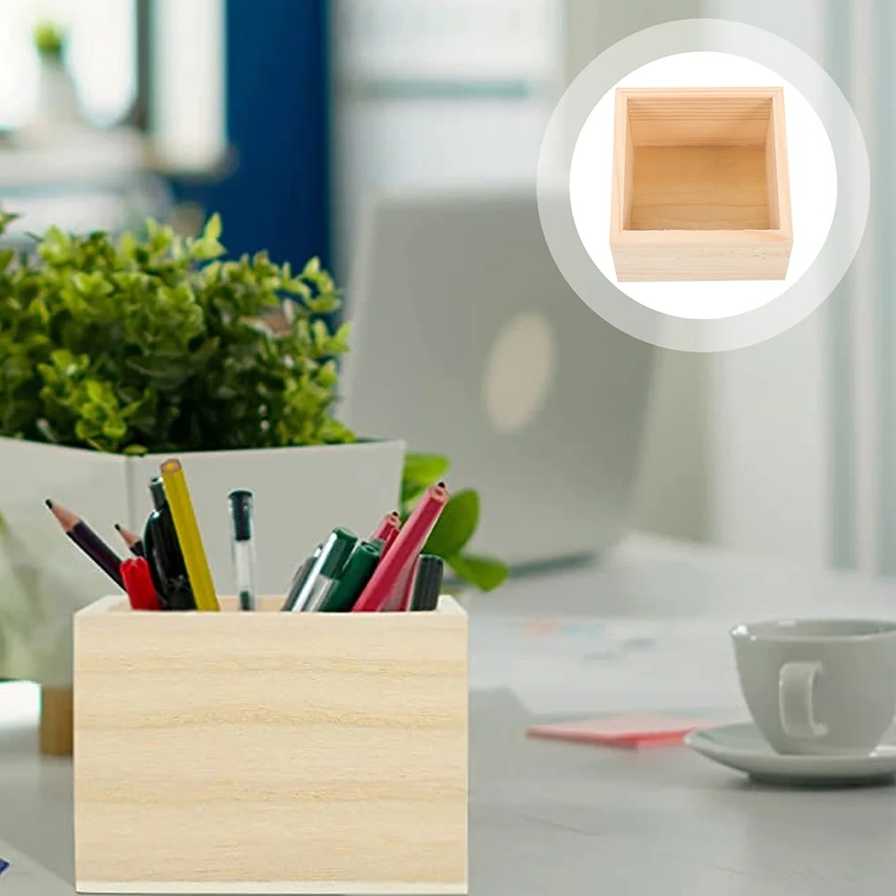 Wooden Box Small Square Rustic Organizer Container Diy Crafts Collectibles Succulents Desktop Drawer Decor
Wooden Box Small Square Rustic Organizer Container Diy Crafts Collectibles Succulents Desktop Drawer Decor