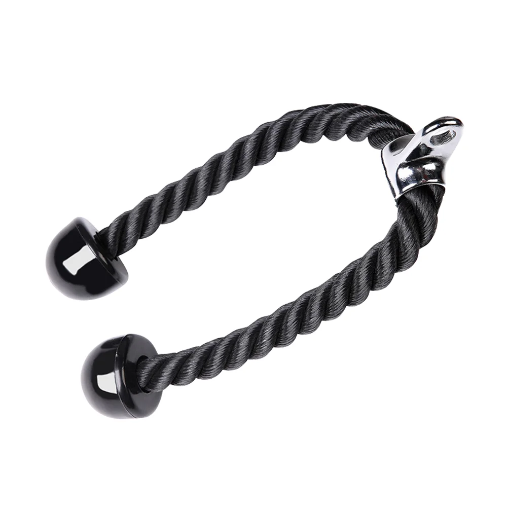 

Heavy Duty Tension Rod Tricep Pull Rope Trainning Stricep Fitness Cable Accessories