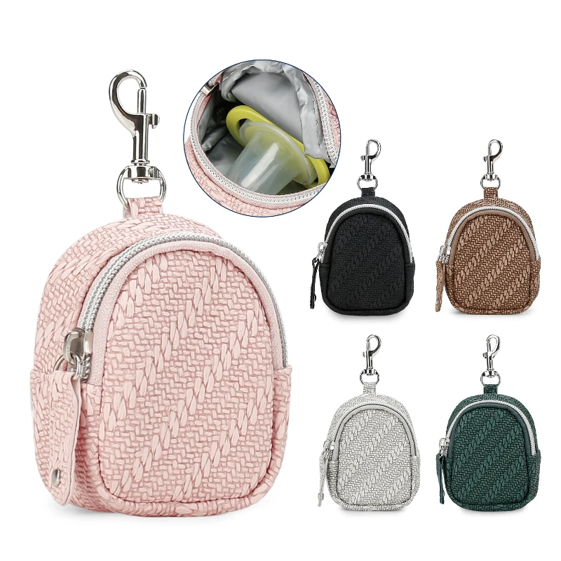 Leather Pacifie Storage Bag Material Anti Dirt and Easy To Wipe Pacifier Bag Hanging Bag Pacifier Holder Pacifier Case
Leather Pacifie Storage Bag Material Anti Dirt and Easy To Wipe Pacifier Bag Hanging Bag Pacifier Holder Pacifier Case
