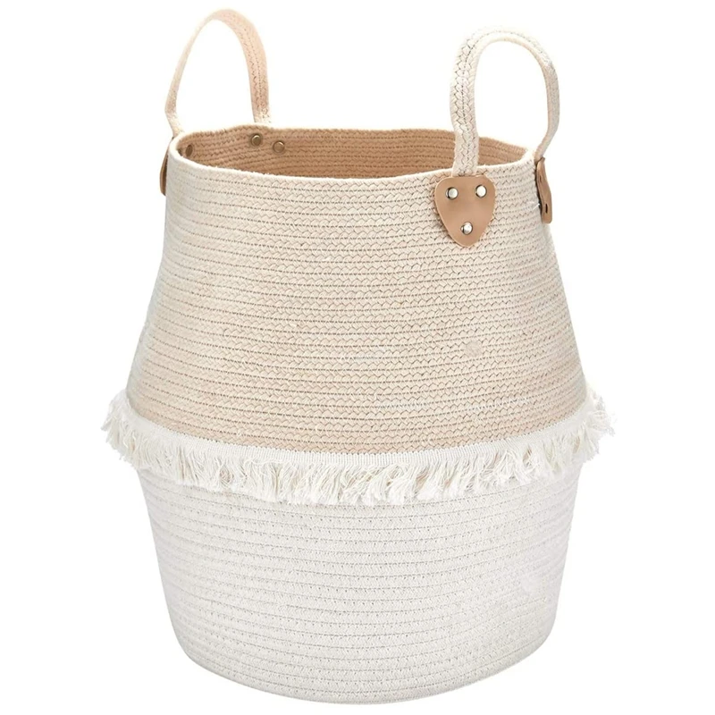 HOT SALE Rope Basket Woven Storage Basket Laundry Basket Large Cotton Blanket Organizer Baby Nursery Containers Home Decor Gift
HOT SALE Rope Basket Woven Storage Basket Laundry Basket Large Cotton Blanket Organizer Baby Nursery Containers Home Decor Gift