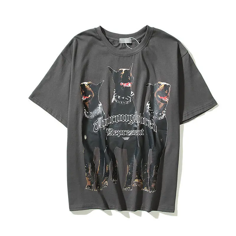 Summer Funny Shirts Men Cotton Tees Loose Short Sleeve T Shirts Woman Oversize Doberman Pinscher Graphic Tshirt Print Gray Khaki
Summer Funny Shirts Men Cotton Tees Loose Short Sleeve T Shirts Woman Oversize Doberman Pinscher Graphic Tshirt Print Gray Khaki