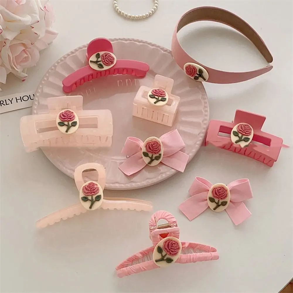 For Girl For Women Pearl Headband Hair Crab Clip Korean Style Hair Clip Rose Flower Hair Claw Hair Accessories Bow Hair Clips
For Girl For Women Pearl Headband Hair Crab Clip Korean Style Hair Clip Rose Flower Hair Claw Hair Accessories Bow Hair Clips