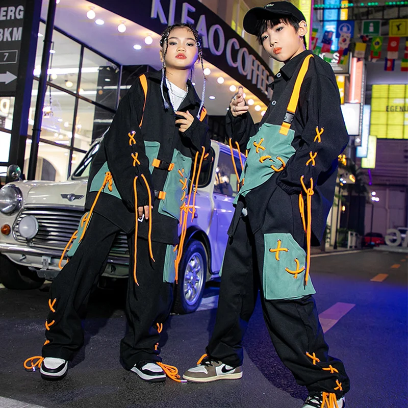 Children Loose Hip Hop Dance Clothes Boys Girls Street Dance Performance Outfit Kpop Clothing Jazz Dancing Stage Costume DL9949
Children Loose Hip Hop Dance Clothes Boys Girls Street Dance Performance Outfit Kpop Clothing Jazz Dancing Stage Costume DL9949