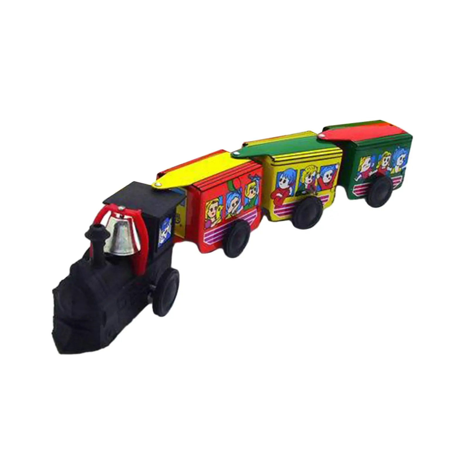 

Винтажная игрушка-поезд, праздничное украшение, настольный стол, центральные части, игрушка-поезд для шкафа, гостиной, дома, ресторана, книжная полка