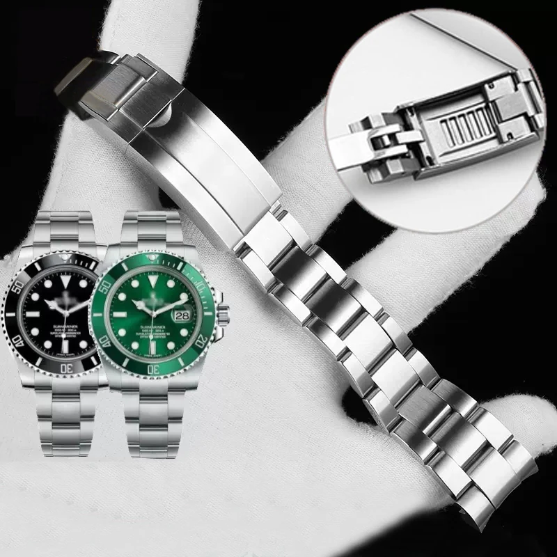 Ремешок для часов Rolex SUBMARINER DAYTONA мужской, тонкая настройка, застежка на кнопке, аксессуары для часов, браслет из нержавеющей стали 
Ремешок для часов Rolex SUBMARINER DAYTONA мужской, тонкая настройка, застежка на кнопке, аксессуары для часов, браслет из нержавеющей стали