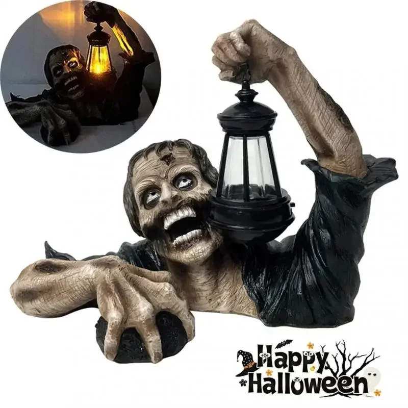 Halloween Zombie Lantern Creative Horror Outdoor LED Decoration Garden Yard Zombie Statue With Battery Lantern Lawn Decoration
Halloween Zombie Lantern Creative Horror Outdoor LED Decoration Garden Yard Zombie Statue With Battery Lantern Lawn Decoration